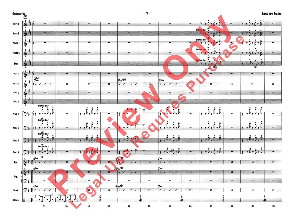 Song for Bilbao 總譜 | 小雅音樂 Hsiaoya Music