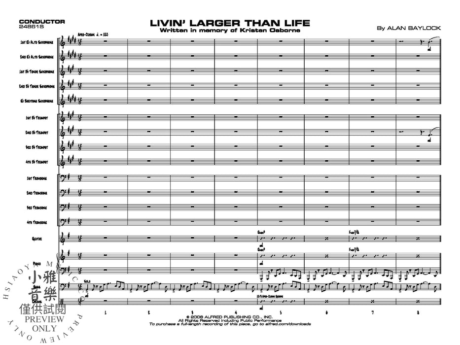 Livin' Larger Than Life | 小雅音樂 Hsiaoya Music