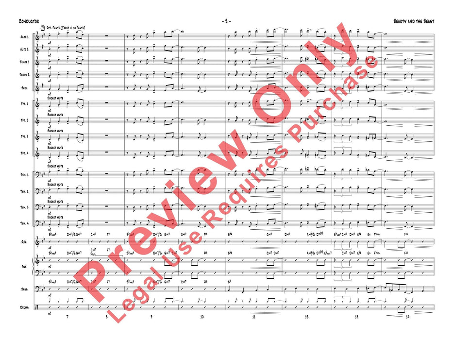 Beauty and the Beast 總譜 | 小雅音樂 Hsiaoya Music