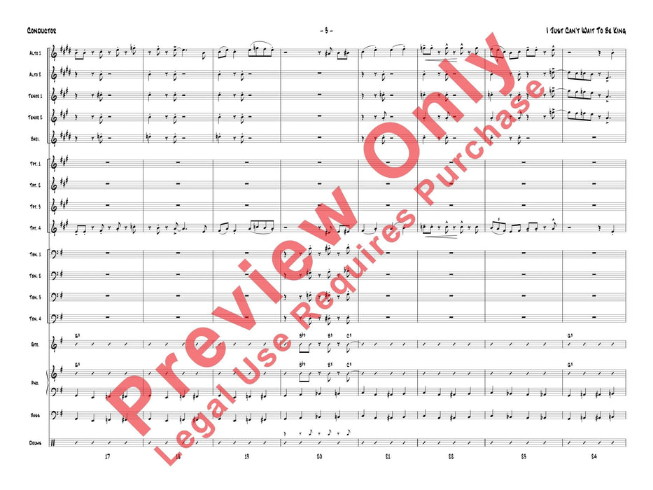 I Just Can't Wait to Be King 總譜 | 小雅音樂 Hsiaoya Music