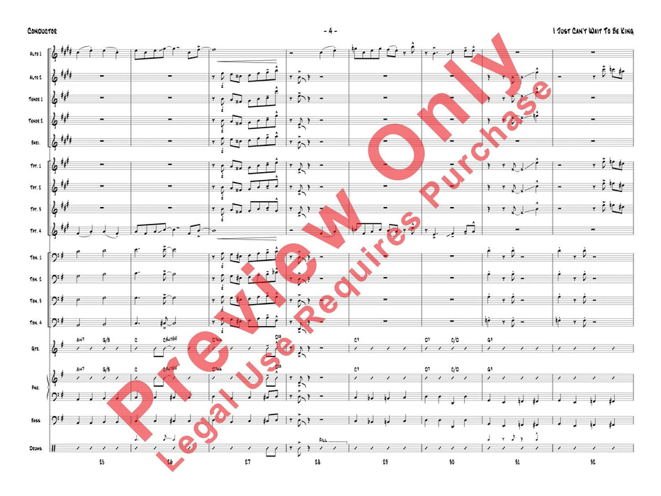 I Just Can't Wait to Be King 總譜 | 小雅音樂 Hsiaoya Music