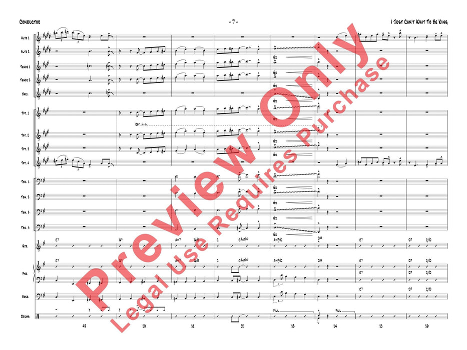 I Just Can't Wait to Be King 總譜 | 小雅音樂 Hsiaoya Music