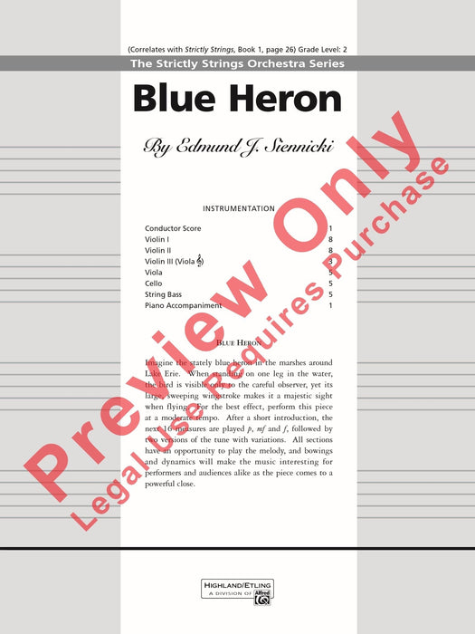 Blue Heron | 小雅音樂 Hsiaoya Music