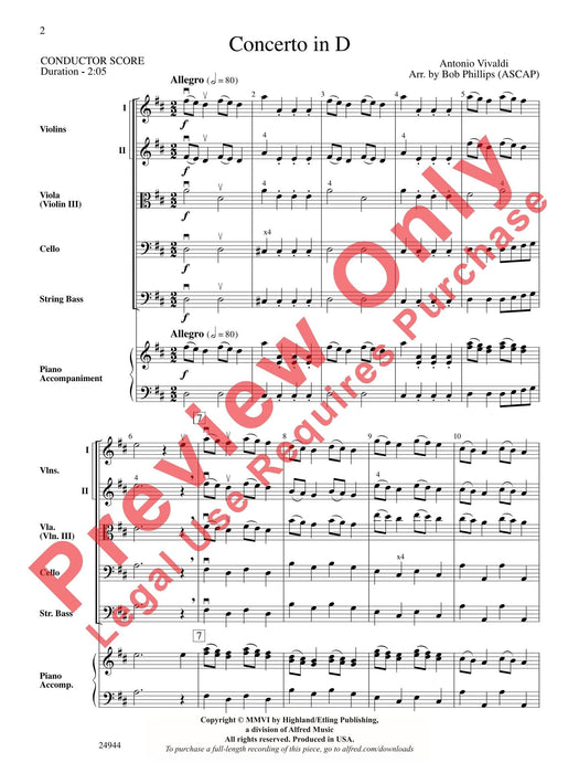 Concerto in D 韋瓦第 協奏曲 | 小雅音樂 Hsiaoya Music