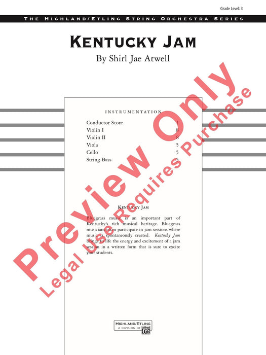 Kentucky Jam 總譜 | 小雅音樂 Hsiaoya Music