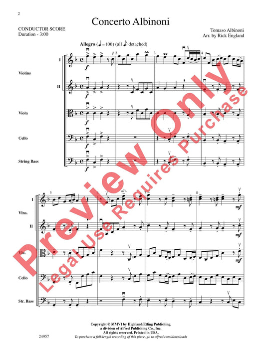 Concerto Albinoni 阿比諾尼 協奏曲 | 小雅音樂 Hsiaoya Music