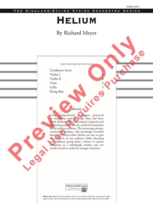 Helium 總譜 | 小雅音樂 Hsiaoya Music