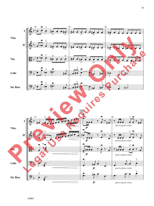 Ode to the Plains and Wild Horses Running (from American Serenade) 頌歌 小夜曲 總譜 | 小雅音樂 Hsiaoya Music