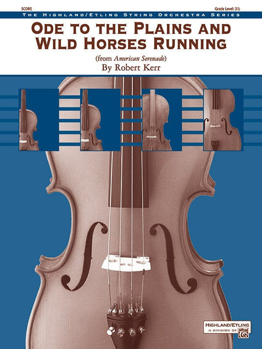 Ode to the Plains and Wild Horses Running (from American Serenade) 頌歌 小夜曲 總譜 | 小雅音樂 Hsiaoya Music