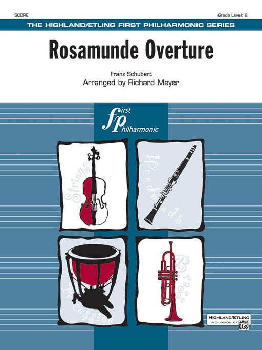 Rosamunde Overture 舒伯特 羅莎蒙序曲 總譜 | 小雅音樂 Hsiaoya Music