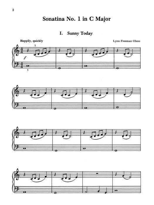 Beginning Sonatinas Five Original Works in Varying Styles for the Early Grades 小奏鳴曲 | 小雅音樂 Hsiaoya Music