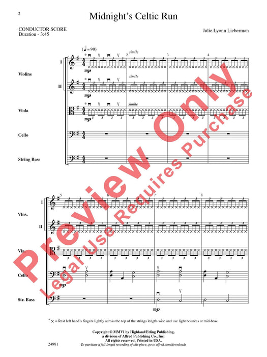 Midnight's Celtic Run 總譜 | 小雅音樂 Hsiaoya Music