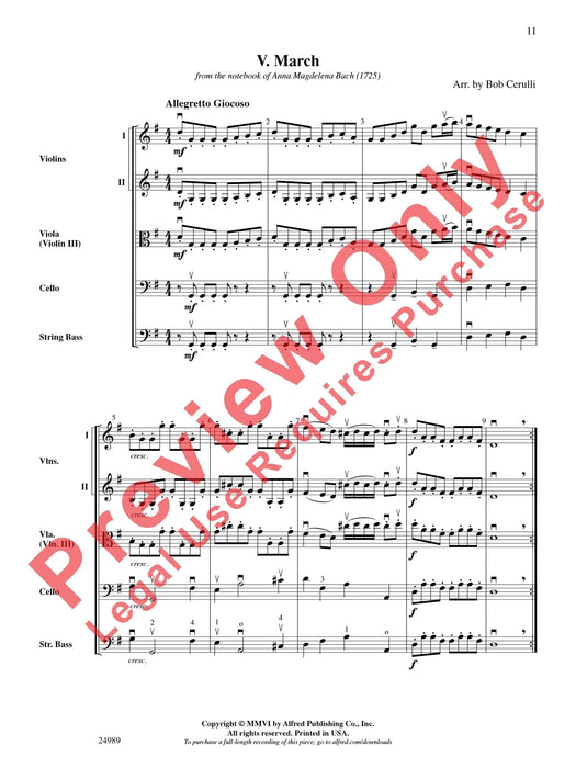 Belwin Beginning String Orchestra Kit #2 A Complete Concert Including: Max and Moritz / In Church / Minuet / Fughetta / March 弦樂團 音樂會 小步舞曲 進行曲 總譜 | 小雅音樂 Hsiaoya Music