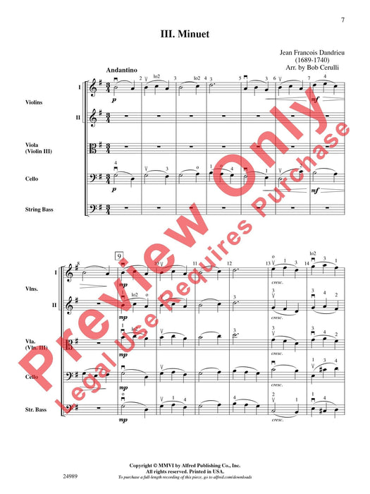 Belwin Beginning String Orchestra Kit #2 A Complete Concert Including: Max and Moritz / In Church / Minuet / Fughetta / March 弦樂團 音樂會 小步舞曲 進行曲 總譜 | 小雅音樂 Hsiaoya Music