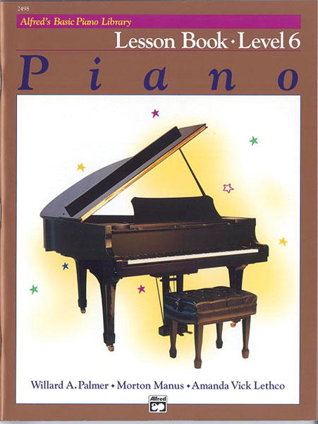 Alfred's Basic Piano Library: Lesson Book 6 鋼琴 | 小雅音樂 Hsiaoya Music