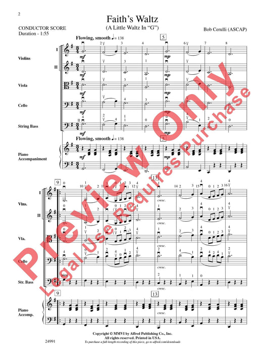 Faith's Waltz 圓舞曲 總譜 | 小雅音樂 Hsiaoya Music