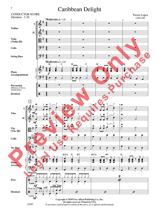 Caribbean Delight 總譜 | 小雅音樂 Hsiaoya Music