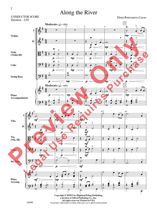 Along the River 總譜 | 小雅音樂 Hsiaoya Music