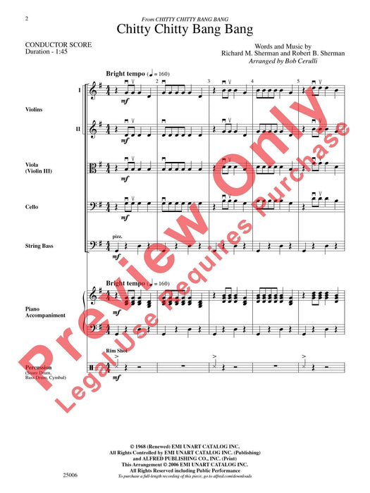 Chitty Chitty Bang Bang 總譜 | 小雅音樂 Hsiaoya Music