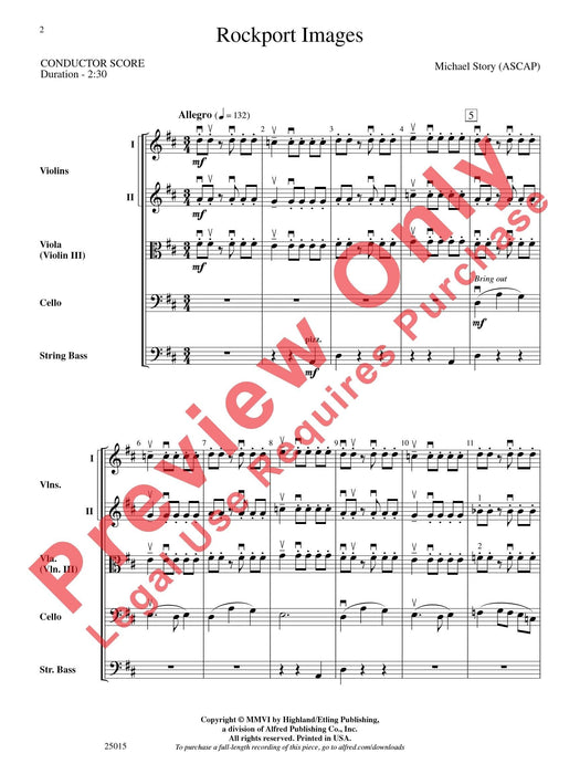 Rockport Images 總譜 | 小雅音樂 Hsiaoya Music