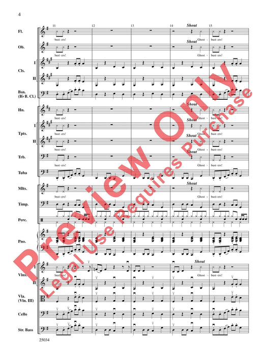 A Rockin' Halloween Featuring: Ghostbusters / Scooby-Doo, Where Are You? / Monster Mash 總譜 | 小雅音樂 Hsiaoya Music