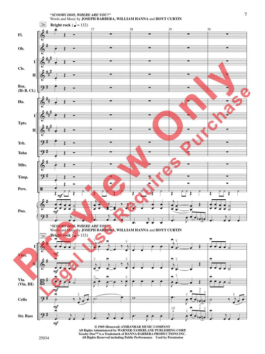 A Rockin' Halloween Featuring: Ghostbusters / Scooby-Doo, Where Are You? / Monster Mash 總譜 | 小雅音樂 Hsiaoya Music