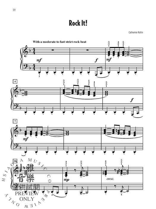 Catherine Rollin's Favorite Solos, Book 1 10 of Her Original Piano Solos 獨奏 鋼琴 獨奏 | 小雅音樂 Hsiaoya Music