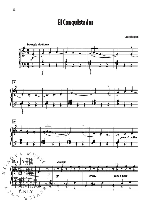 Catherine Rollin's Favorite Solos, Book 2 9 of Her Original Piano Solos 獨奏 鋼琴 獨奏 | 小雅音樂 Hsiaoya Music