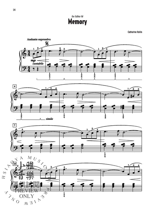 Catherine Rollin's Favorite Solos, Book 3 8 of Her Original Piano Solos 獨奏 鋼琴 獨奏 | 小雅音樂 Hsiaoya Music