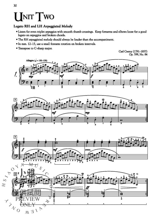 Burgmüller, Czerny & Hanon: Piano Studies Selected for Technique and Musicality, Book 3 鋼琴 | 小雅音樂 Hsiaoya Music