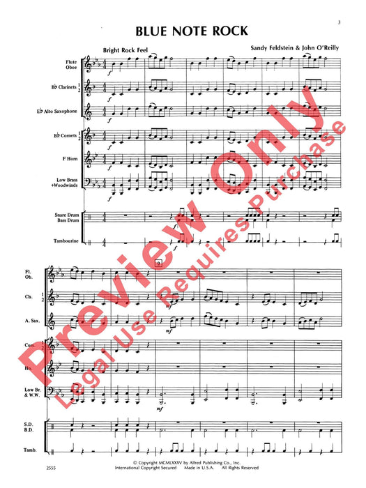 Blue Note Rock 音符 總譜 | 小雅音樂 Hsiaoya Music