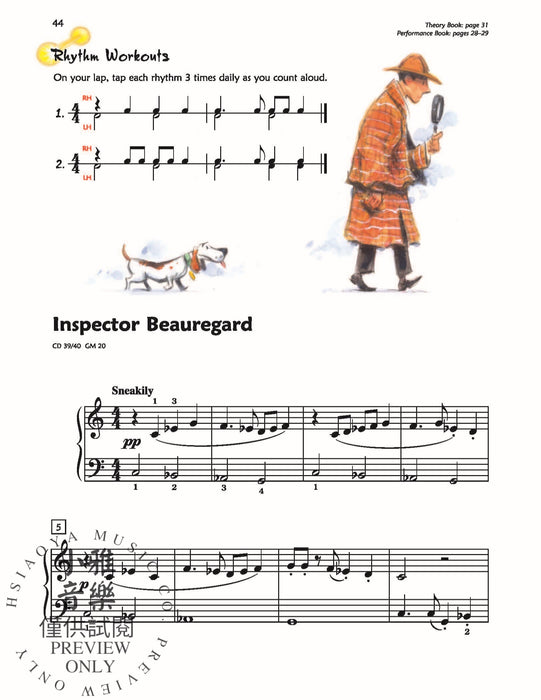 Premier Piano Course, Lesson 2B 鋼琴 | 小雅音樂 Hsiaoya Music