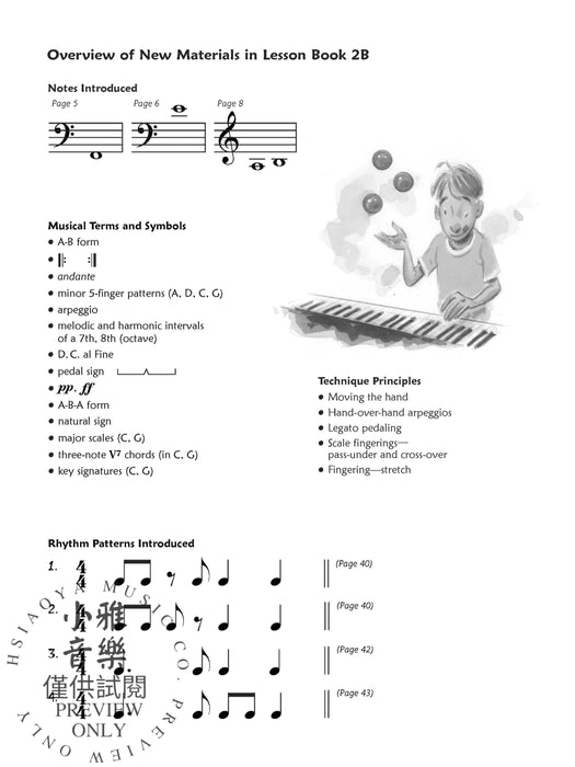Premier Piano Course, Lesson 2B 鋼琴 | 小雅音樂 Hsiaoya Music