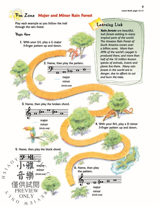 Premier Piano Course, Theory 2B 鋼琴 | 小雅音樂 Hsiaoya Music