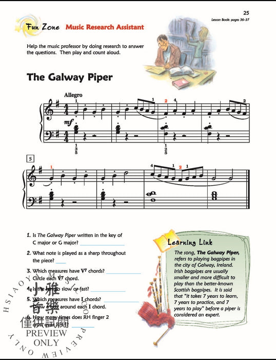 Premier Piano Course, Theory 2B 鋼琴 | 小雅音樂 Hsiaoya Music