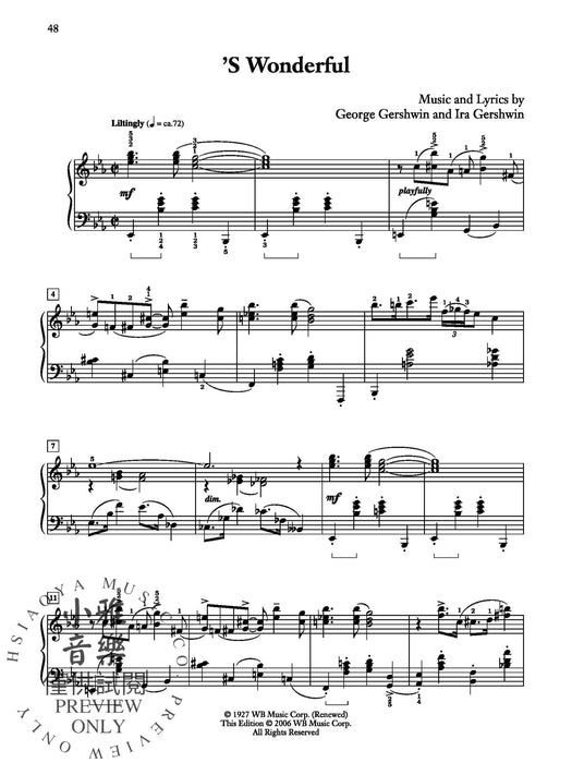 George Gershwin at the Piano 蓋希文 鋼琴 | 小雅音樂 Hsiaoya Music