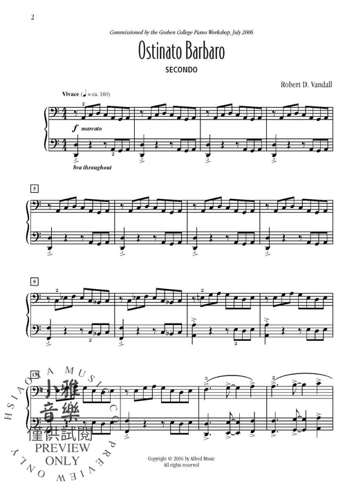 Ostinato Barbaro | 小雅音樂 Hsiaoya Music