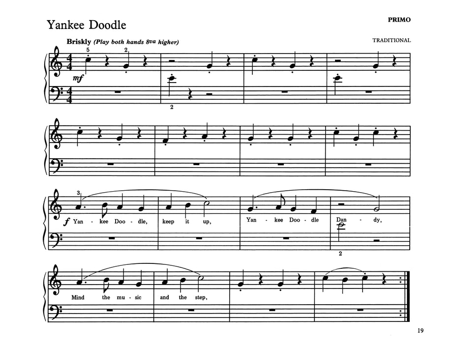 First Favorite Duets 15 Melodies Arranged for Beginning Pianists 二重奏 | 小雅音樂 Hsiaoya Music