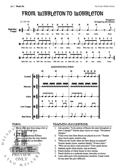 Hands On A Rockin' Rhythmic Romp 節奏 | 小雅音樂 Hsiaoya Music