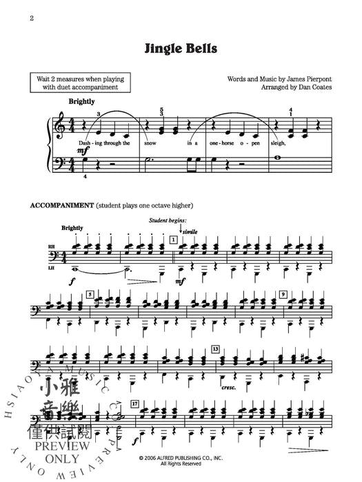 Fun & Jolly Christmas Songs, Book 1 | 小雅音樂 Hsiaoya Music