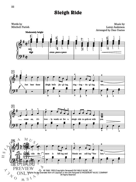 Fun & Jolly Christmas Songs, Book 3 | 小雅音樂 Hsiaoya Music