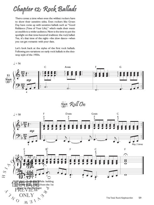 The Total Rock Keyboardist A Fun and Comprehensive Overview of Rock Keyboard Playing 鍵盤樂器 | 小雅音樂 Hsiaoya Music