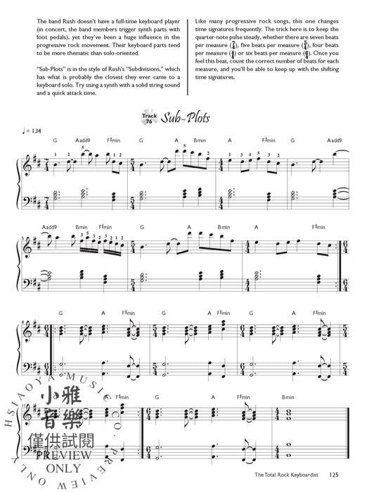 The Total Rock Keyboardist A Fun and Comprehensive Overview of Rock Keyboard Playing 鍵盤樂器 | 小雅音樂 Hsiaoya Music