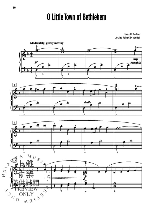 Celebrated Christmas Solos, Book 3 7 Christmas Favorites Arranged for Early Intermediate Pianists 獨奏 | 小雅音樂 Hsiaoya Music