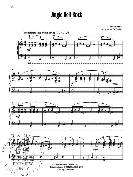 Celebrated Christmas Solos, Book 3 7 Christmas Favorites Arranged for Early Intermediate Pianists 獨奏 | 小雅音樂 Hsiaoya Music