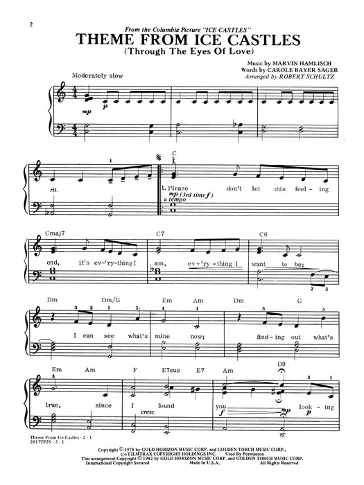 Ice Castles, Theme from (Through the Eyes of Love) 主題 | 小雅音樂 Hsiaoya Music