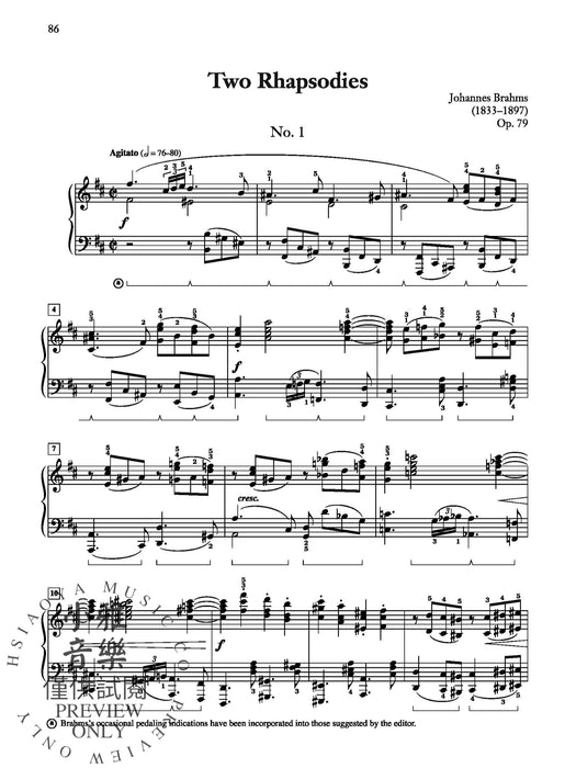 Brahms: 23 Selected Piano Works 布拉姆斯 鋼琴 | 小雅音樂 Hsiaoya Music