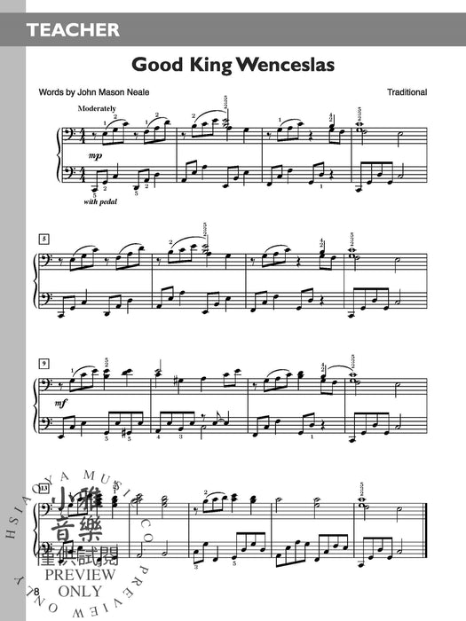 The Music Tree: Christmas, Part 1 7 Duets for Student and Teacher 二重奏 | 小雅音樂 Hsiaoya Music