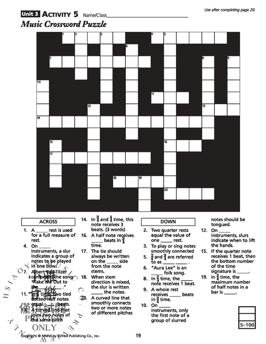 Alfred's Essentials of Music Theory: Teacher's Activity Kit, Complete 音樂理論 | 小雅音樂 Hsiaoya Music