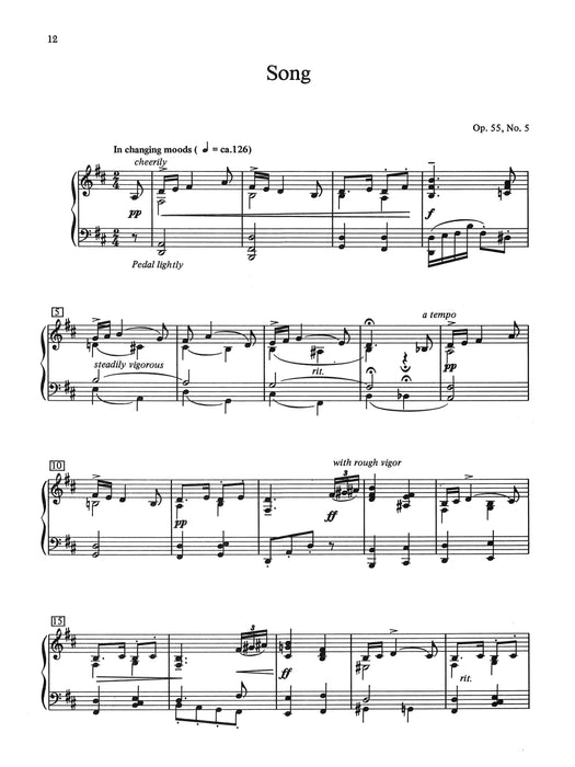 MacDowell: Sea Pieces, Opus 55 麥克道爾 小品 作品 | 小雅音樂 Hsiaoya Music